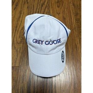 Grey Goose Vodka x Ahead White Lightweight Cool Hat Cap Strap Back